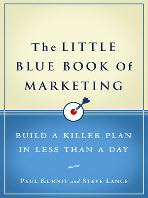 cover image of The Little Blue Book of Marketing